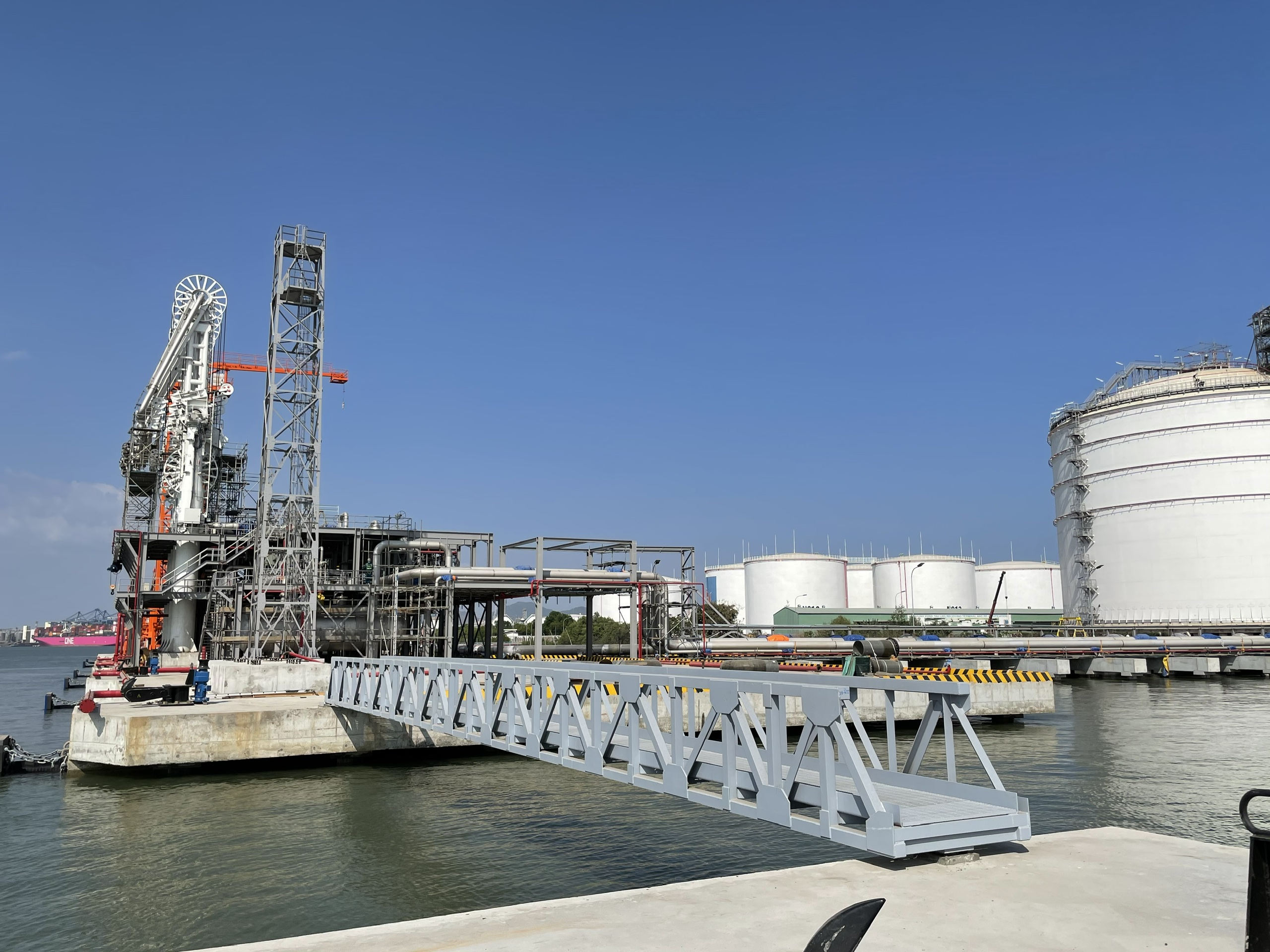 Cảng LNG Cái Mép- Hải Linh đạt tiêu chuẩn cập tàu 80.000DWT 3
