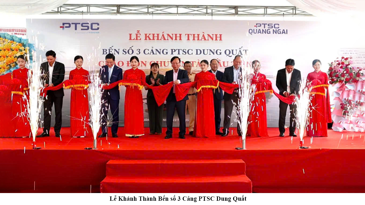 Dự Án Bến Số 3 – Khu Bến Cảng Dung Quất 1 có trọng tải cập tàu lên đến 70.000 DWT 3